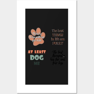 Dog quotes sticker pack Posters and Art